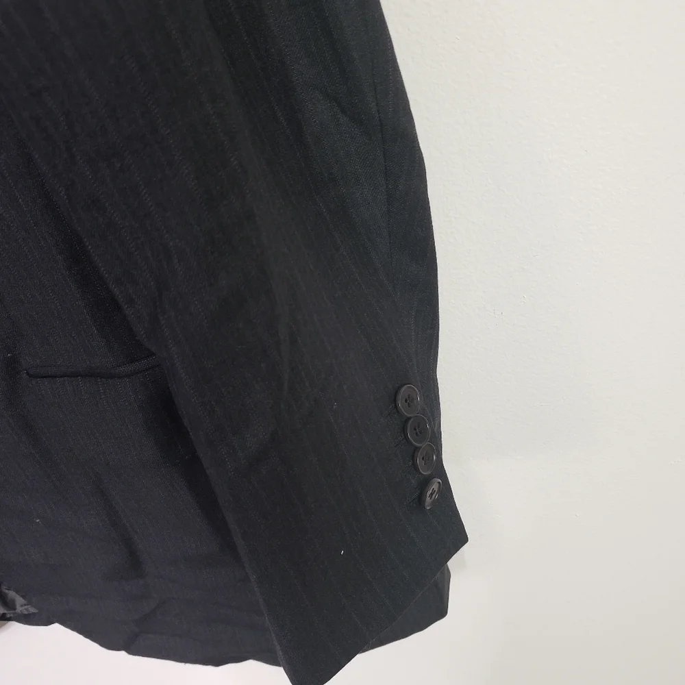Ermenegildo Zenga Traveller Micronsphere gray suit jacket blazer IT 54 / US 44